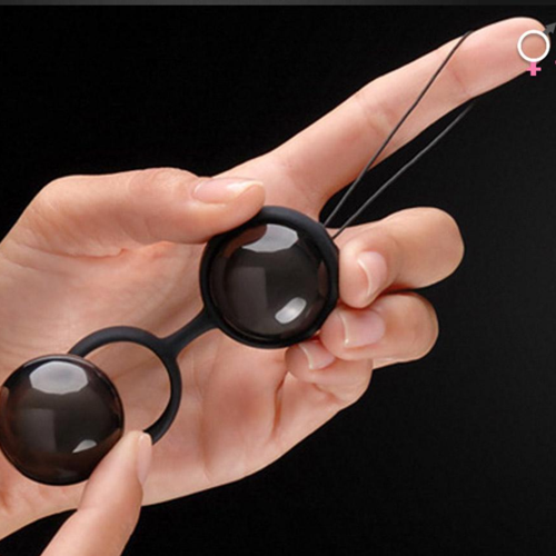 Celeste Silicone Kegel Balls with Pull Cord
