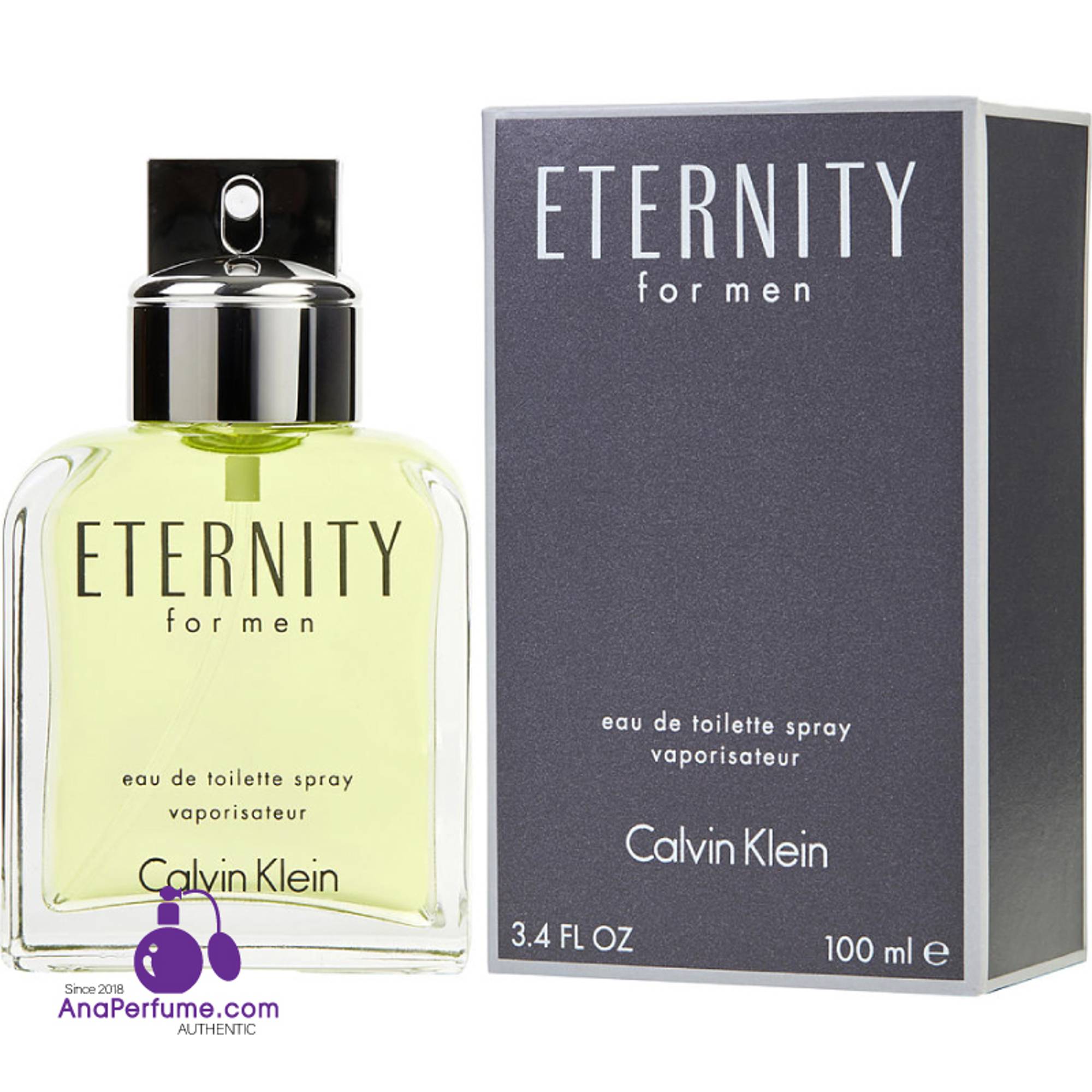 Nước hoa nam Eternity for Men EDT 100ml Calvin chính hãng nhập khẩu