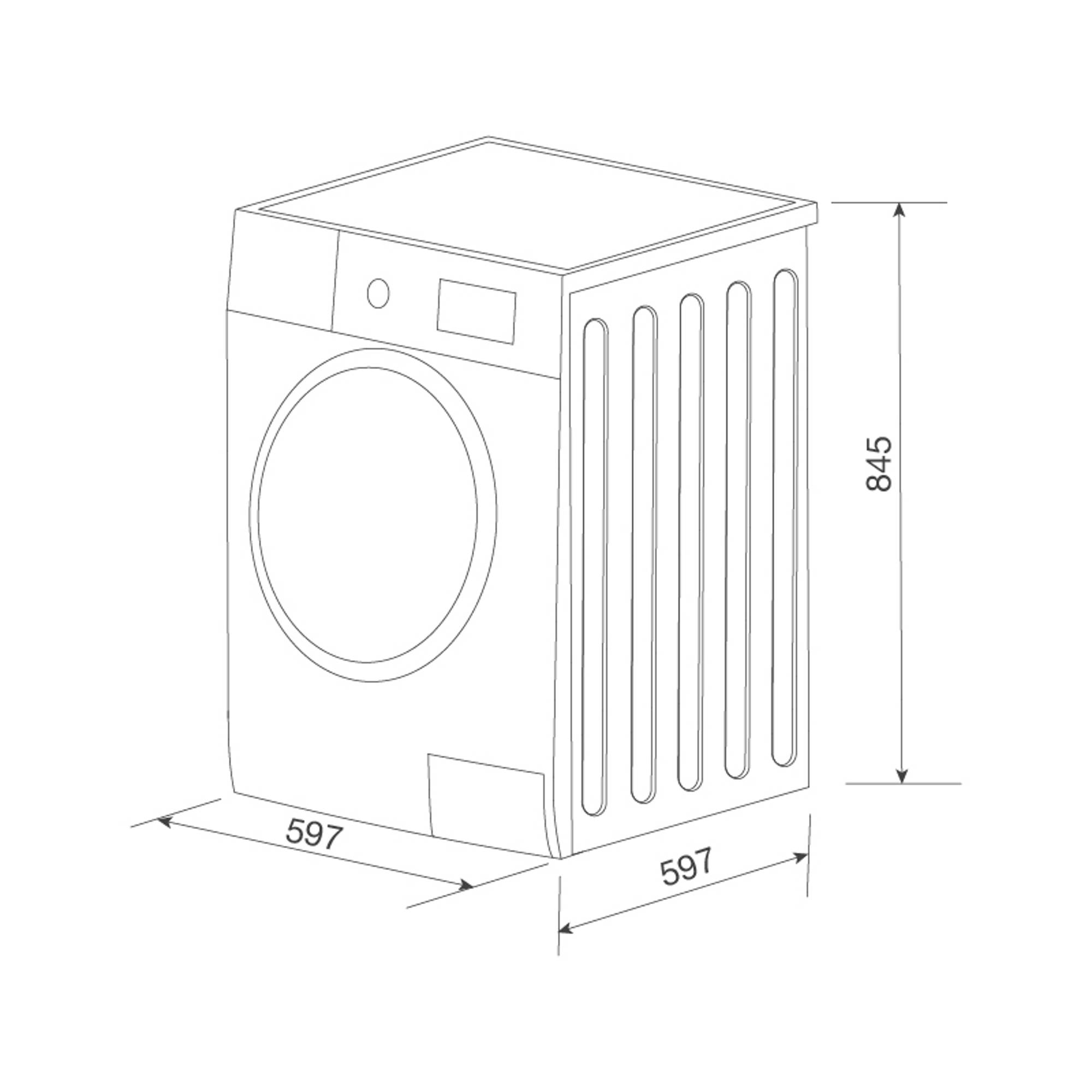Máy giặt quần áo MWM-T1510BL