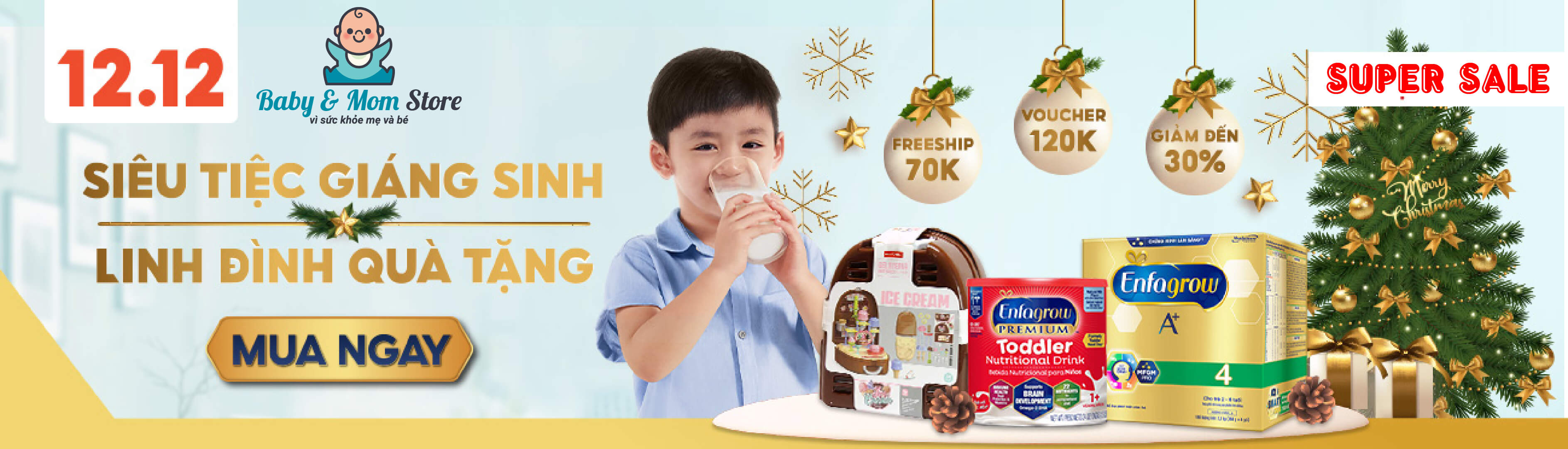 Siêu tiệc giáng sinh - Linh đình quà tặng