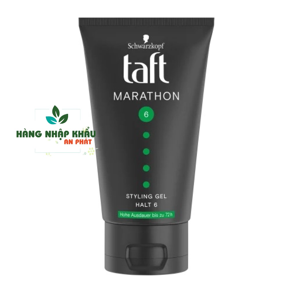 Gel Vuốt Tóc Schwarzkopf Taft Marathon: \