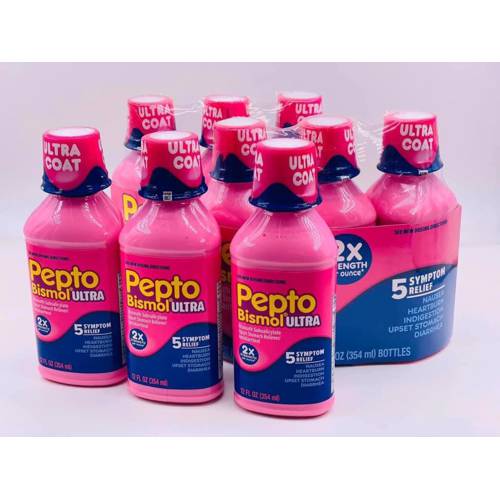 Pepto Bismol  ULTRA chuyên trị tiêu hóa dạ dày của Mỹ