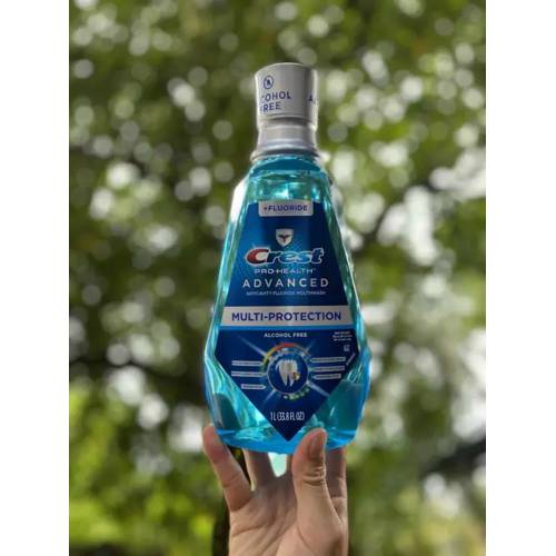 Nước Súc Miệng Crest Pro-Health Advanced Multi Protection, Alcohol Free, 1L