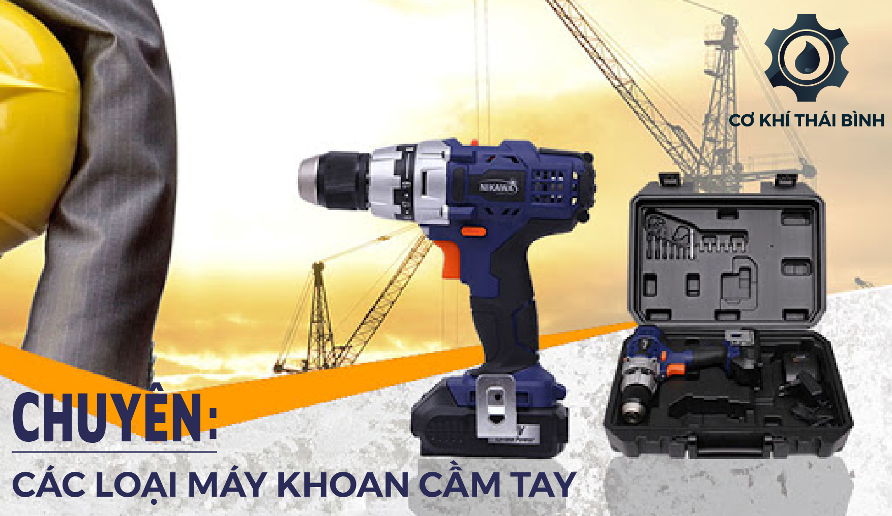 Chuyên các loại máy khoan cầm tay