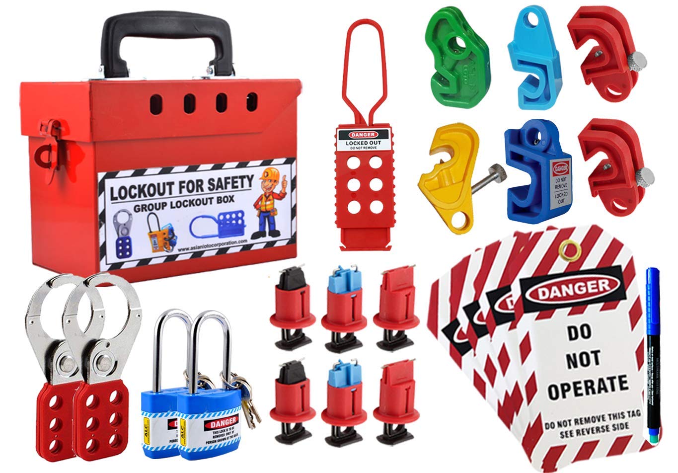 KHÓA LOTO LOCKOUT TAGOUT SAFETYLOCK KHÓA AN TOÀN MASTERLOCK TICOM VN