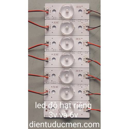 Led hạt rời chóa thường 3v