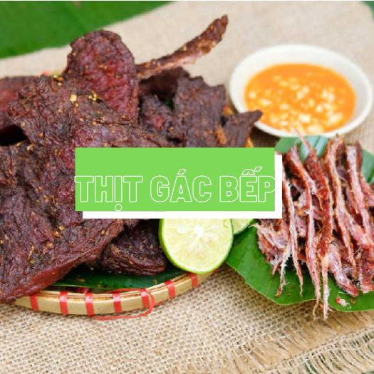 Thịt gác bếp