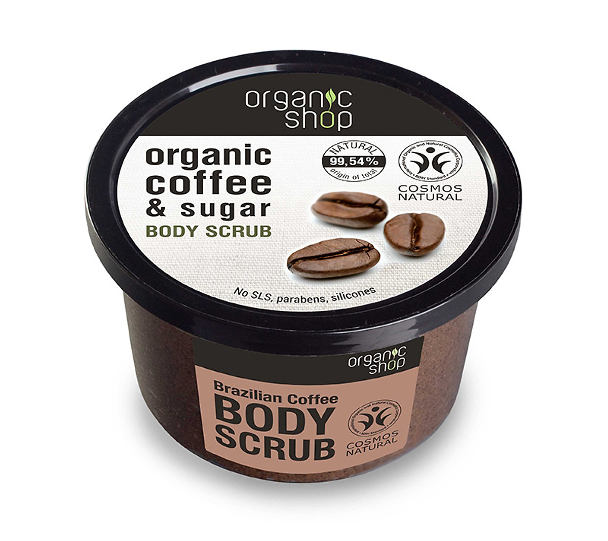 Tẩy Da Chết Organic Shop Cofee Sugar Body Scrub