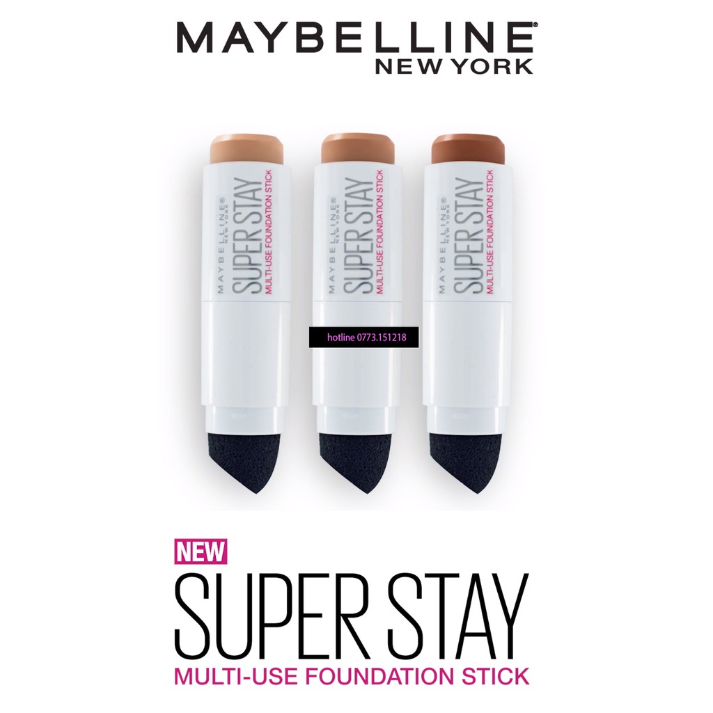 Kem nền dạng thỏi Maybelline Super Stay Multi-use Foundation Stick