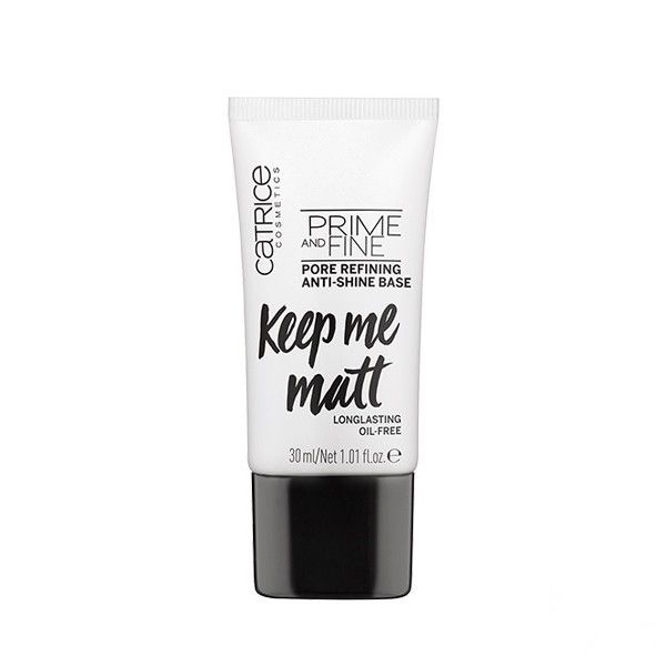 Kem lót Catrice Prime and Fine Pore refing anti-shine base Keep me matt 30ml (Vỏ trắng)