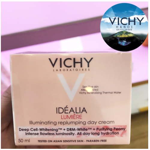 Kem Dưỡng Da Trắng Hồng Vichy Ideal Lumiere Day Cream 50ml