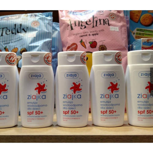 Kem Chống Nắng Ziajka SPF50 Bảo Vệ Làn Da Cho Bé - Balan