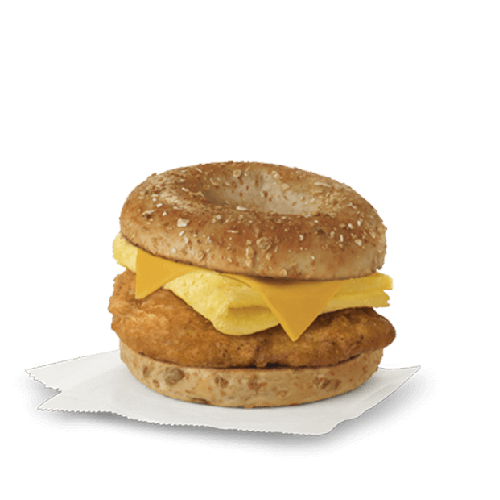 Chicken, Egg & Cheese Bagel