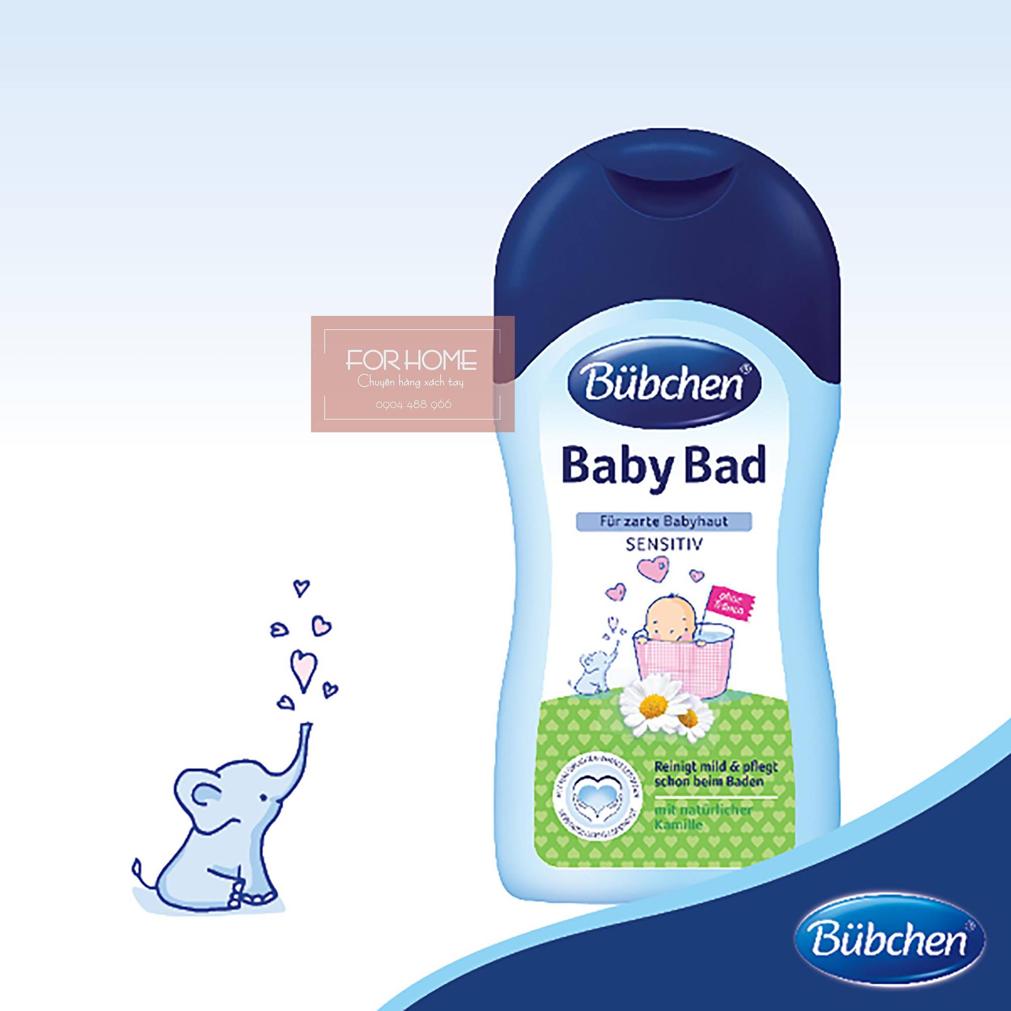 Sữa Tắm Bubchen Baby bad ( 1000ml - trẻ sơ sinh)