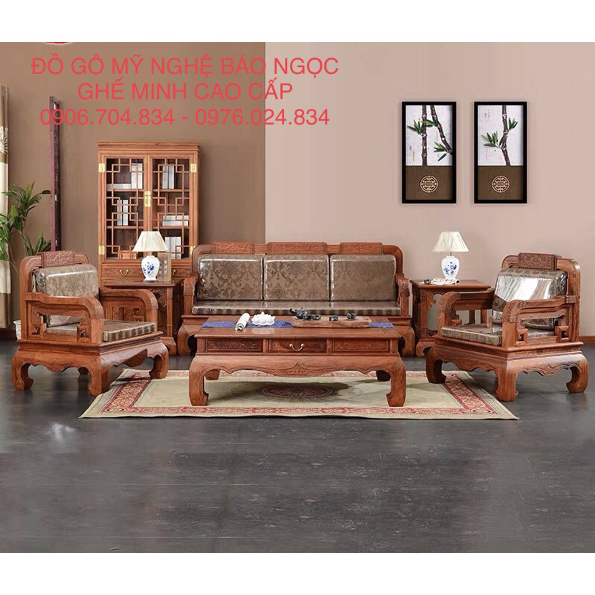 BỘ SOFA PHÙ DUNG MẪU ĐẸP BSF04