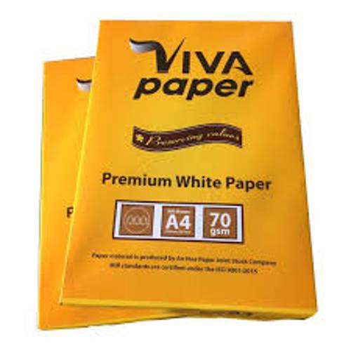Giấy A4 Viva Paper Vàng 70gsm