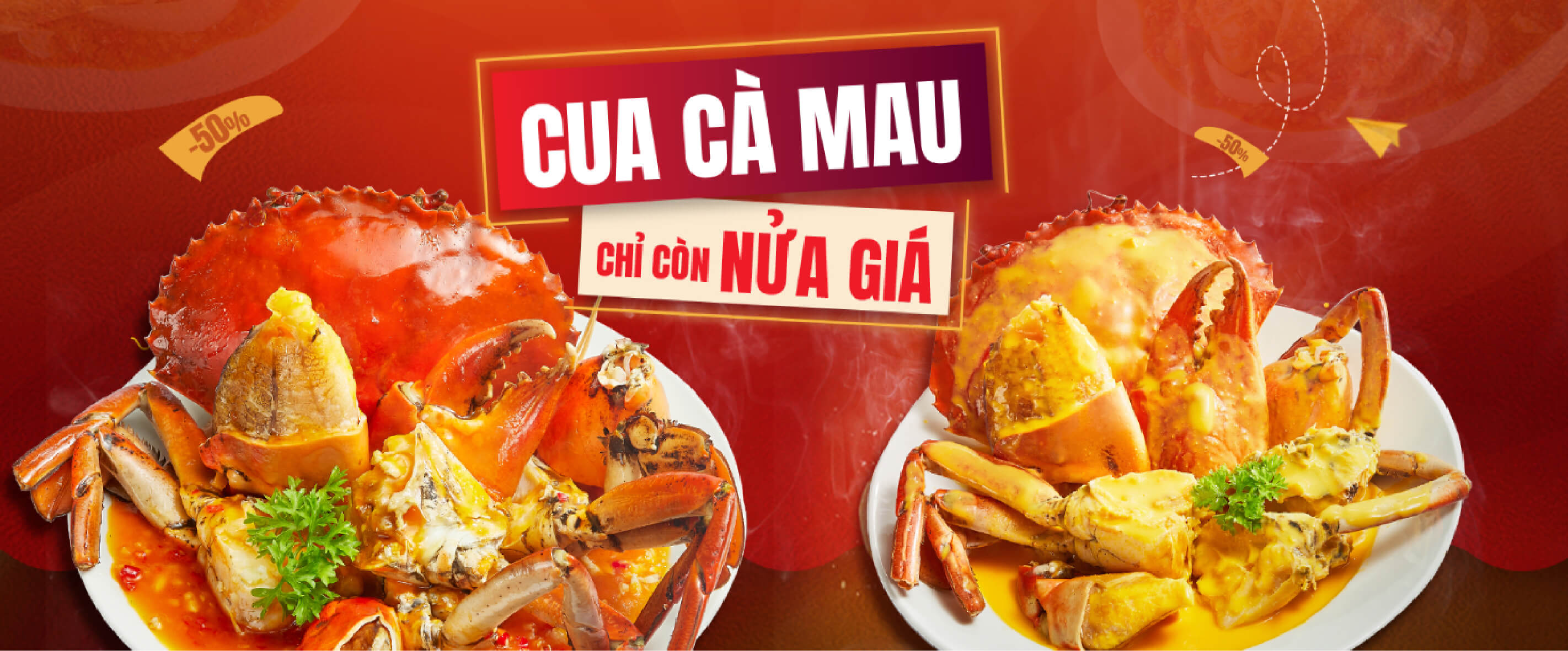 Cua Cà Mau chỉ còn nửa giá