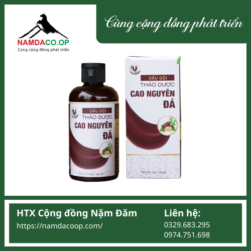 DẦU GỘI THẢO DƯỢC CAO NGUYÊN ĐÁ