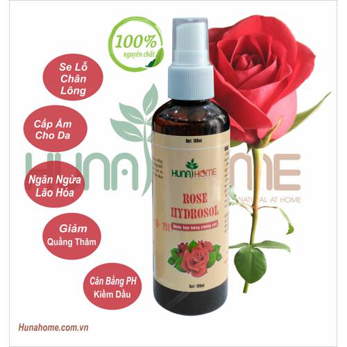 Rose Hydrosol- Nước cất hoa hồng
