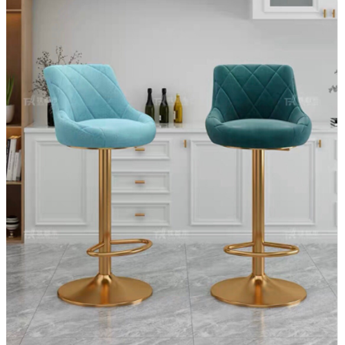Ghế bar chân sắt có tựa