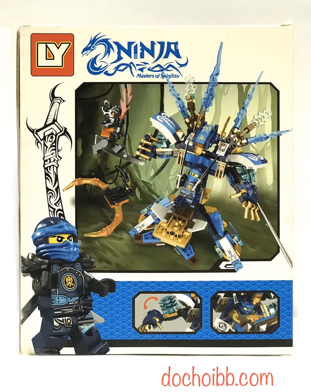 Lego Ninja 68022 (Combo Mua 1 Tặng 1)
