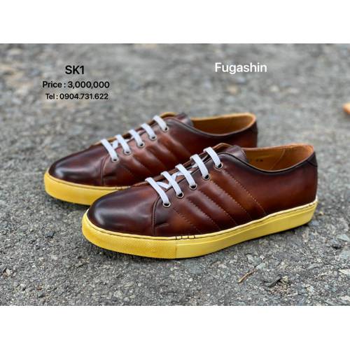 SNEAKER SK1 MIDDLE BROWN