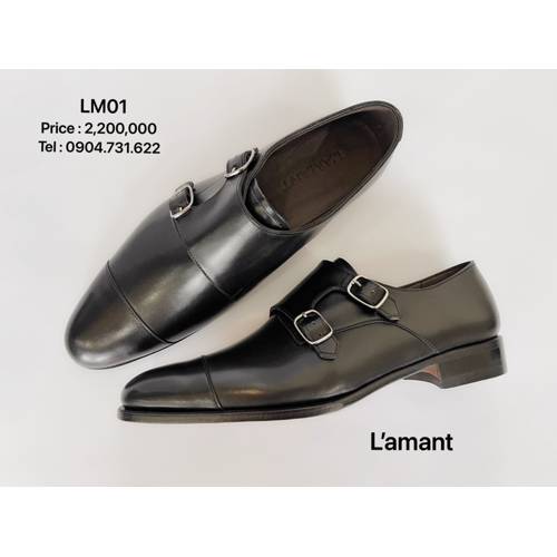 MONK STRAP LM01 BLACK