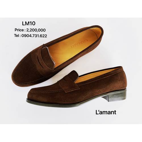 LOAFER LM10 CH2016-9 #SUEDE DARK BROWN