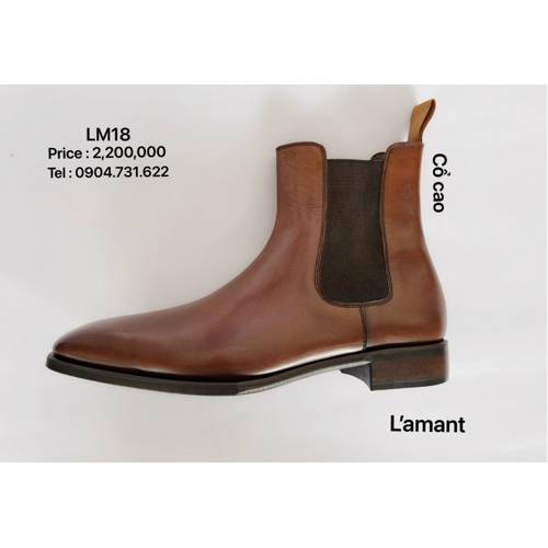 CHELSEA BOOT LM18 #MIDDLE BROWN