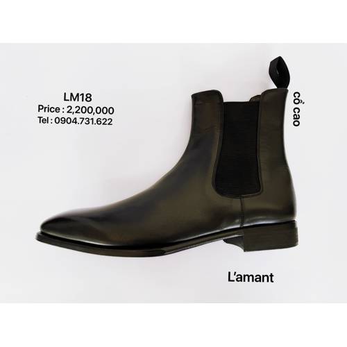 CHELSEA BOOT LM18 #BLACK