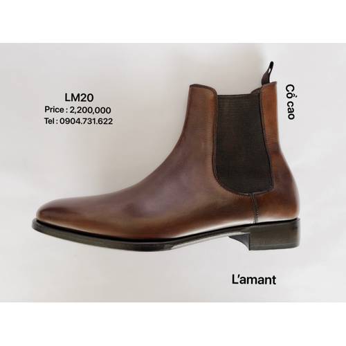 CHELSEA BOOT LM20 #DARK BROWN