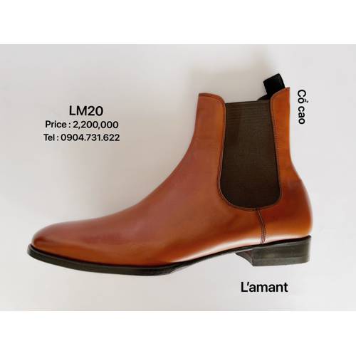 CHELSEA BOOT LM20 #COGNAC