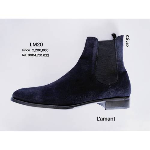 CHELSEA BOOT LM20 #SUEDE BLUE