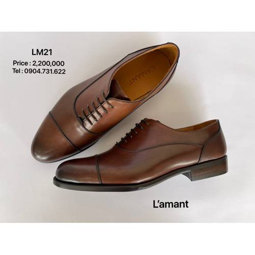 OXFORD LM21 #MIDDLE BROWN