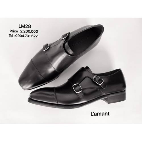 MONK STRAP LM28 #BLACK