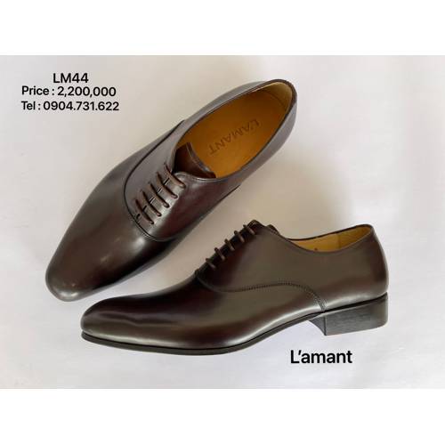 PLAIN OXFORD LM44 #DARK BROWN