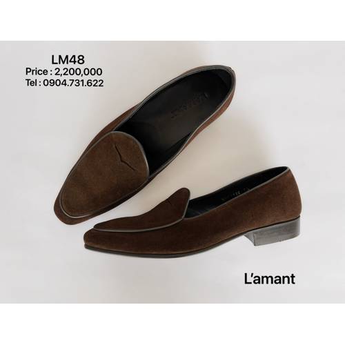 BELGIAN LM48 #SUEDE DARK BROWN