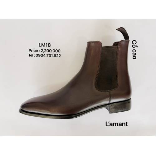 CHELSEA BOOT LM18 #DARK BROWN