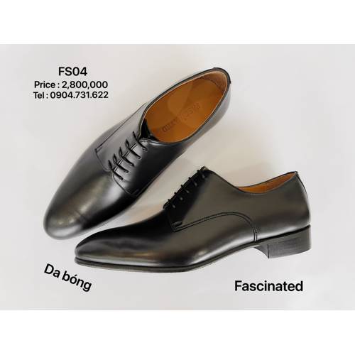 PLAIN DERBY FS04 #BLACK BÓNG