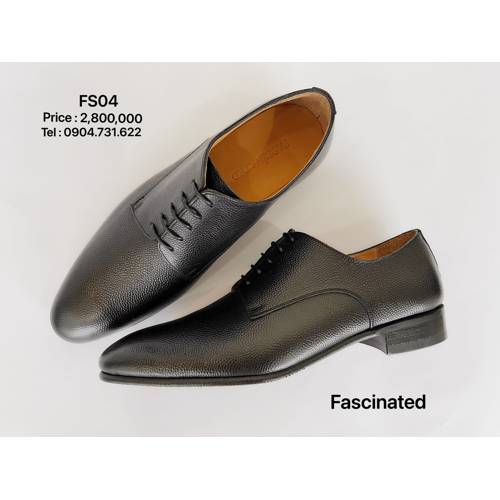 PLAIN DERBY FS04 #BLACK HỘT