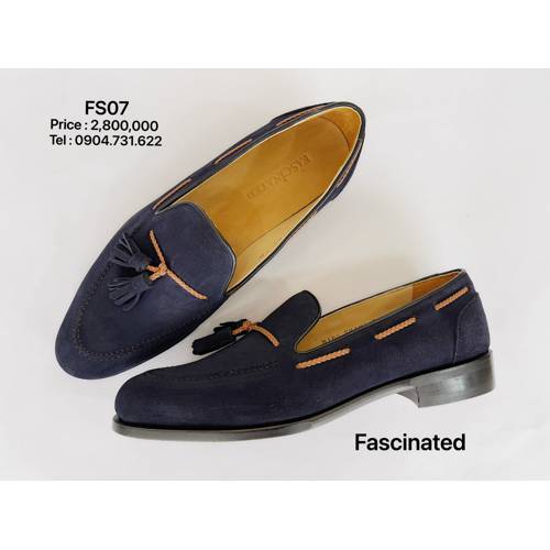 TASSEL HIROSHIMA FS07 #SUEDE NAVY