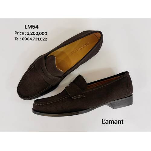 LOAFER LM54 #SUEDE DARK BROWN