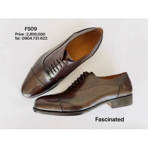 OXFORD CAP TOE FS09 #DARK BROWN