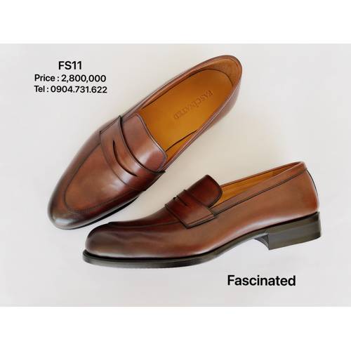 PENNY LOAFER NAGASAKI FS11 #MIDDE BROWN