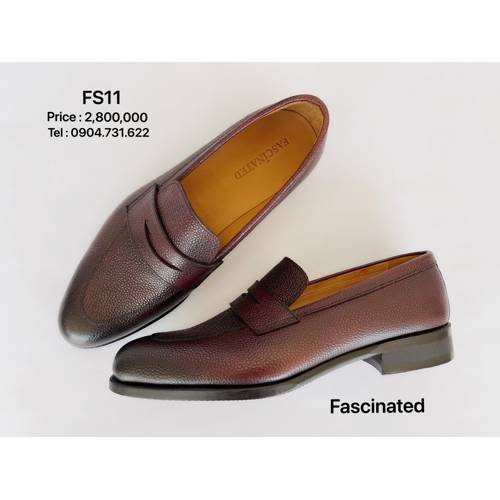 PENNY LOAFER NAGASAKI FS11 #BURGUNDY HỘT