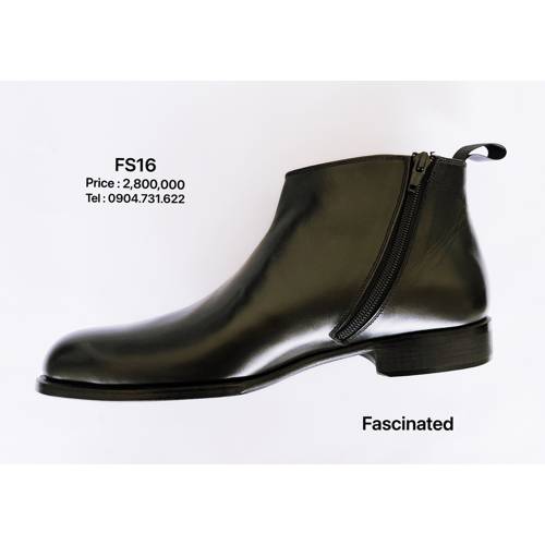 ZIPPER BOOTS FS16 #BLACK