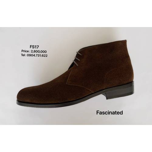 CHUKKA BOOT FS17 #SUEDE DARK BROWN