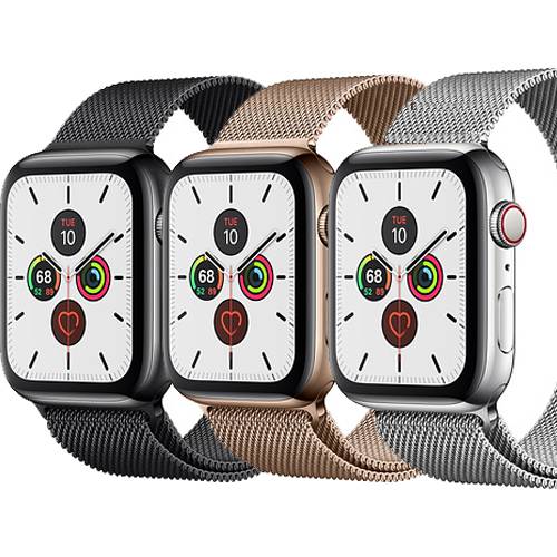 Apple Watch S5 LTE 40mm viền thép dây thép
