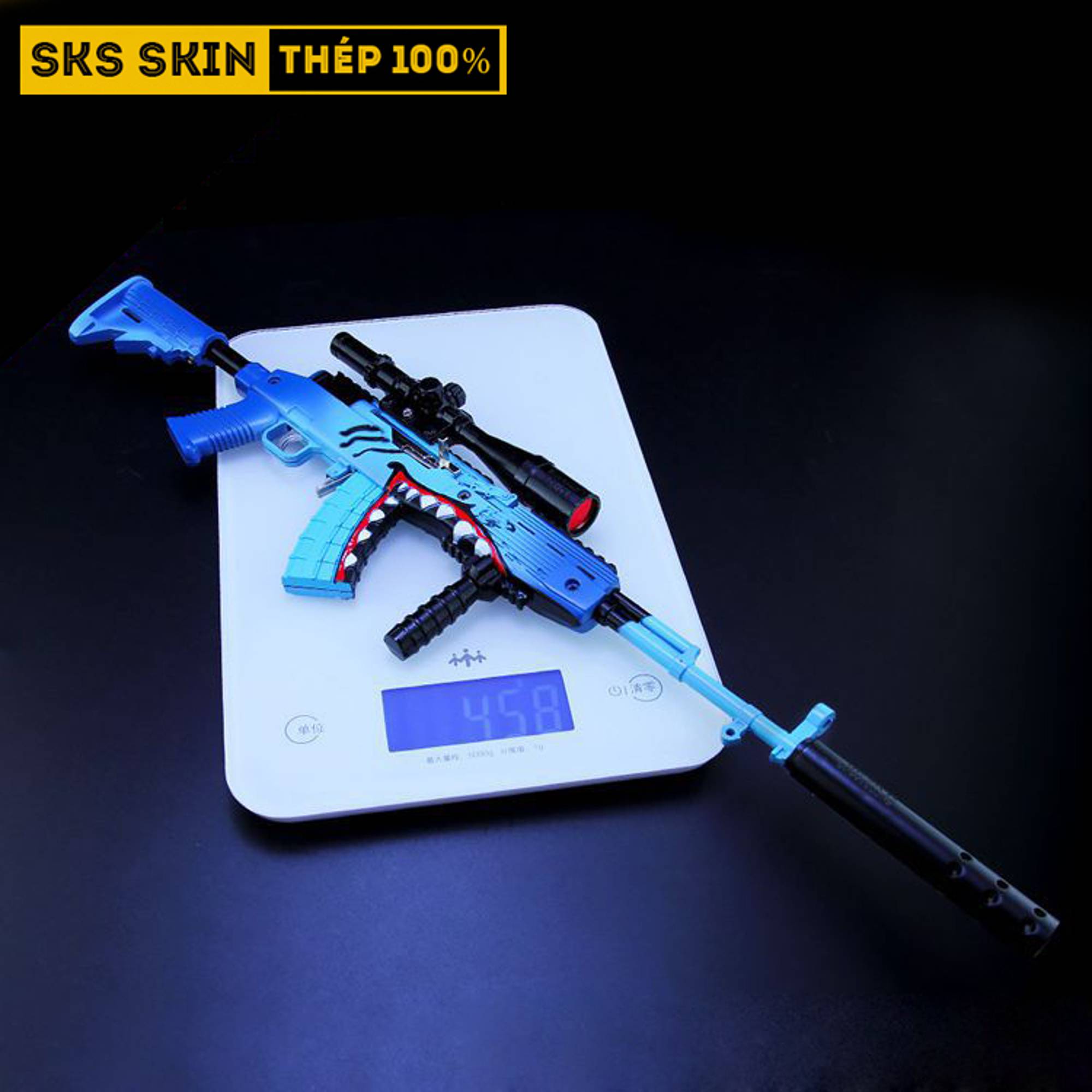 Mô hình súng SKS dài 88cm bắn đạn thạch