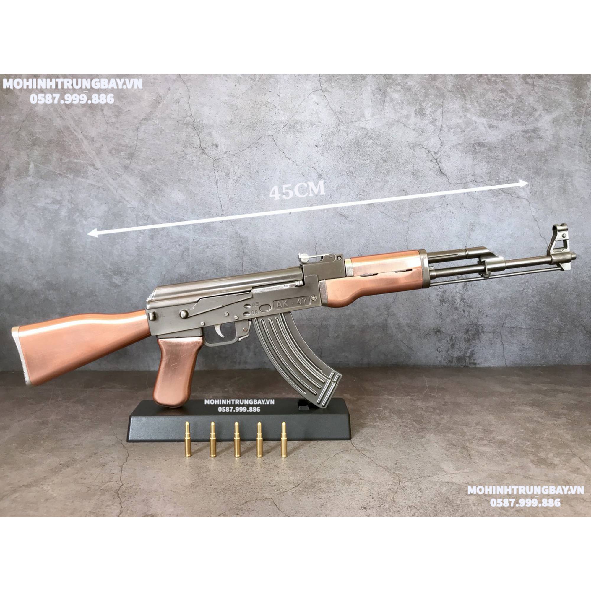 Súng tiểu liên AK 47 cất bổ